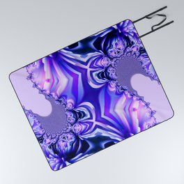 abstract wave nn Picnic Blanket
