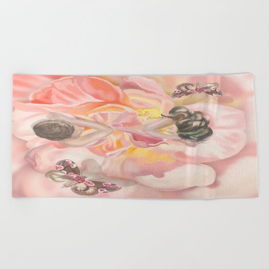 Couple Beach Towel