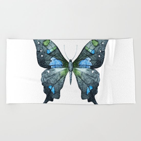 Butterfly 02 Beach Towel