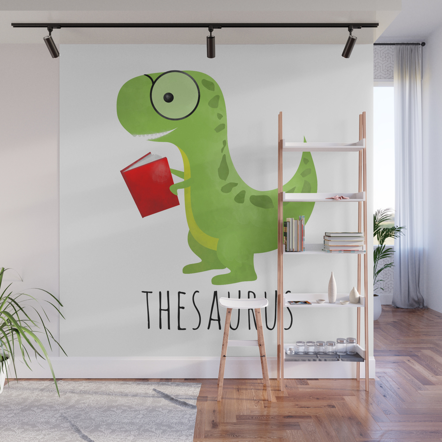 Thesaurus Wall Mural By Avenger Society6