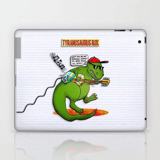 Jurassic Rock Laptop & iPad Skin