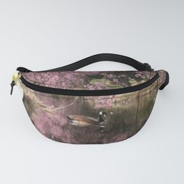 A Spring Collage Fanny Pack