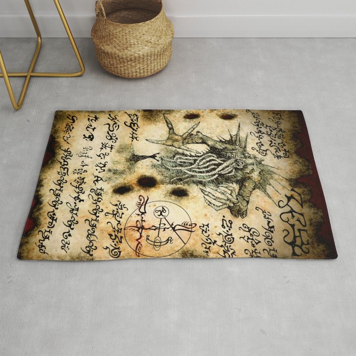 Cthulhu Rises Rug By Zarono Society6
