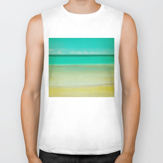 watercolor Biker Tank