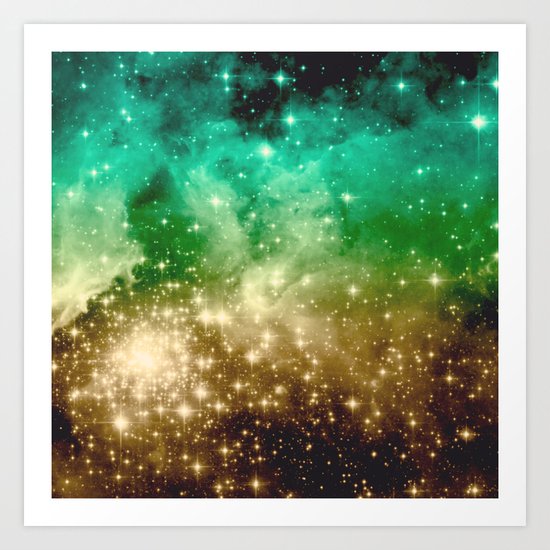 Galaxy Art Print