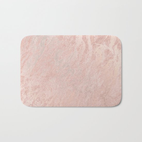Rose Gold Foil Bath Mat