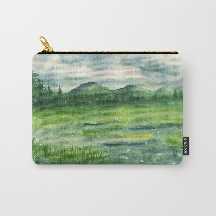 Mountain Lilies Carry-All Pouch