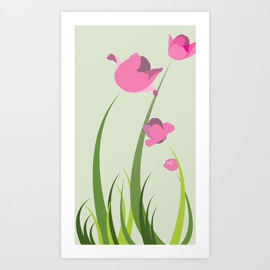 Tulips Art Print