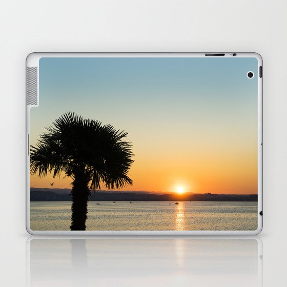 Sunset landscape Laptop & iPad Skin