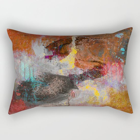catch the shape Rectangular Pillow