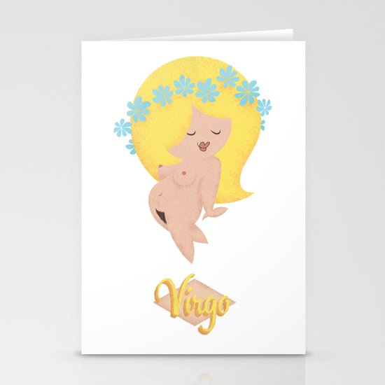 Virgo Stationery Cards