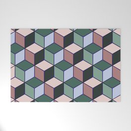 Geometry boxes Welcome Mat