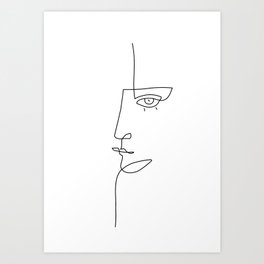 One Line Art Prints For Any Decor Style Society6 One Line Art Prints For Any Decor Style Society6