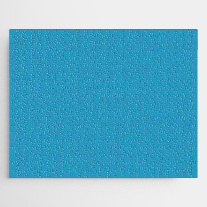 Pixel Dust Blue Jigsaw Puzzle