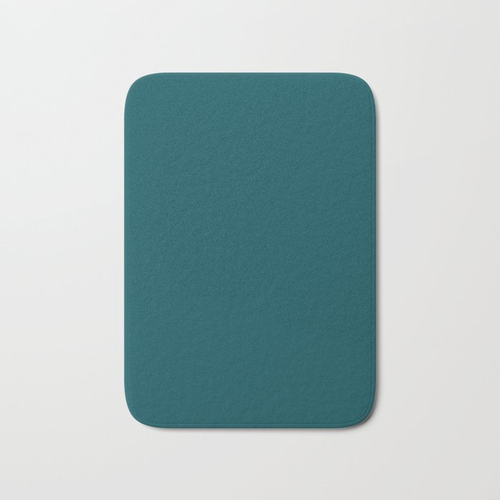 Midnight Green (Eagle Green) - solid color Bath Mat