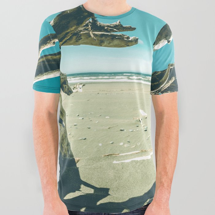 Drift Wood Castle All Over Graphic Tee