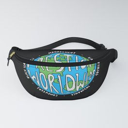 Prestige Worldwide Enterprise, The First Word In Entertainment, Step Brothers Original Design for Wa Fanny Pack
