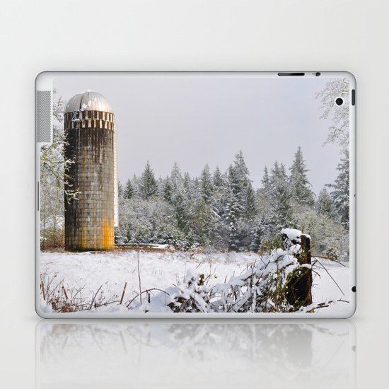 Remnants of a Simpler Time - The Silo Laptop & iPad Skin