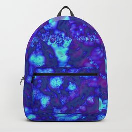 Bioluminescence Backpack | Glow, Graphicdesign, Glowing, Fish, Nature, Pattern, Seacreatures, Digital, Sea, Bioluminescence 