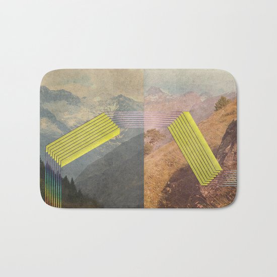 RAIN BOW MOUNTAINS Bath Mat