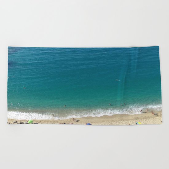 Italian Beach 1 Beach Towel