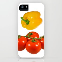 Bell pepper cherry tomatoes and Guinea pigs pattern iPhone 11 case Bell pepper cherry tomatoes and Guinea pigs pattern iPhone 11 case