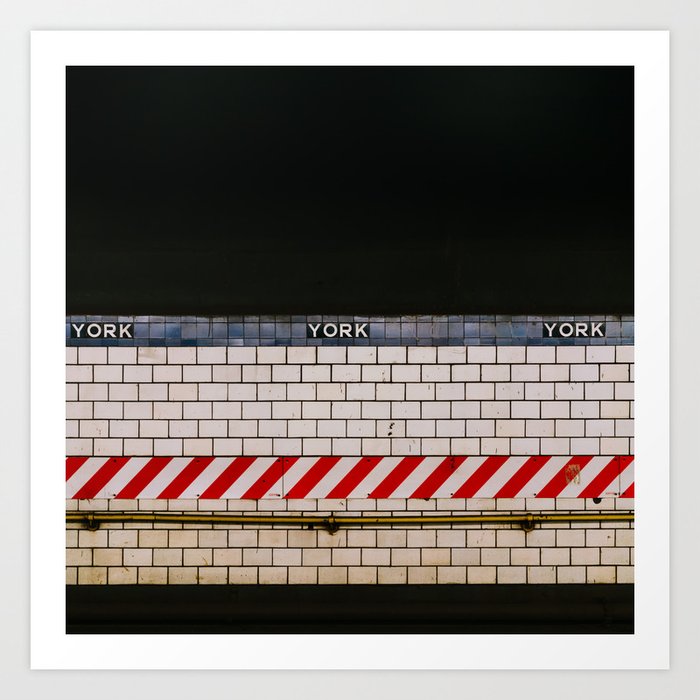 Brooklyn Subway IV Art Print