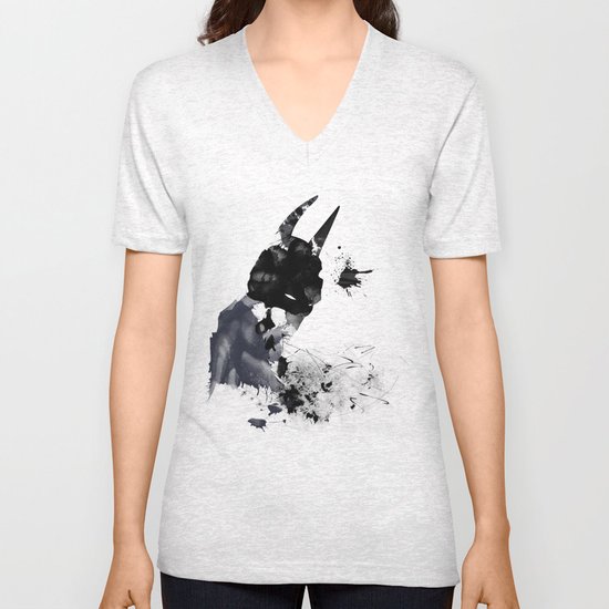 Dark Unisex V-Neck