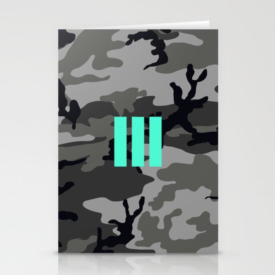 Military - Camouflage Stationery Cards