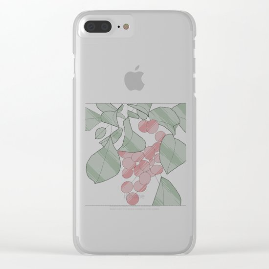 Cherry Clear iPhone Case