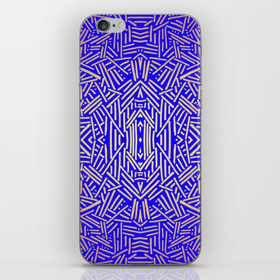 Radiate (Yellow/Ochre Royal) iPhone & iPod Skin