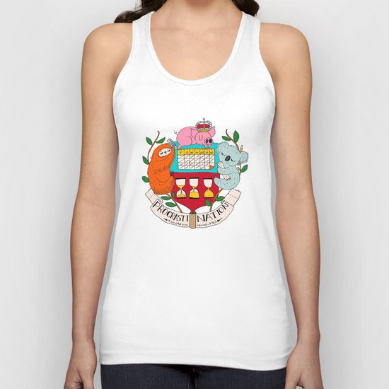 procrasti nation Unisex Tank Top