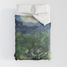 Olive Trees by Vincent van Gogh Comforter