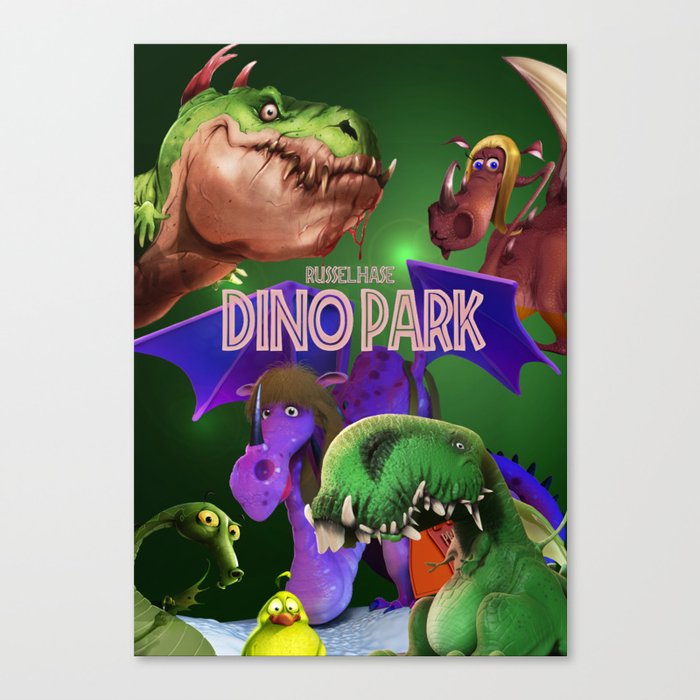 Dino Park Canvas Print