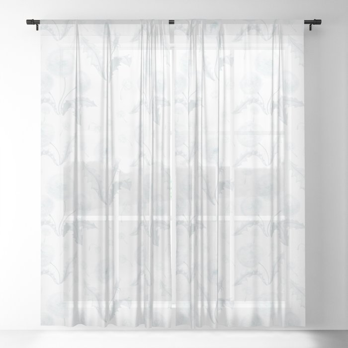 Hanging In There Sheer Curtain By Ruthfurtadodesigns Society6