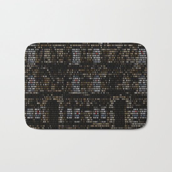 Physical Graffiti. Zeppelin lyrics print. Bath Mat