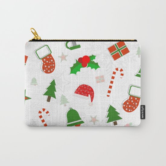 Christmas Pattern #2 Carry-All Pouch