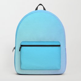 72  Blue Gradient 220506 Aura Ombre Valourine Digital Minimalist Art Backpack