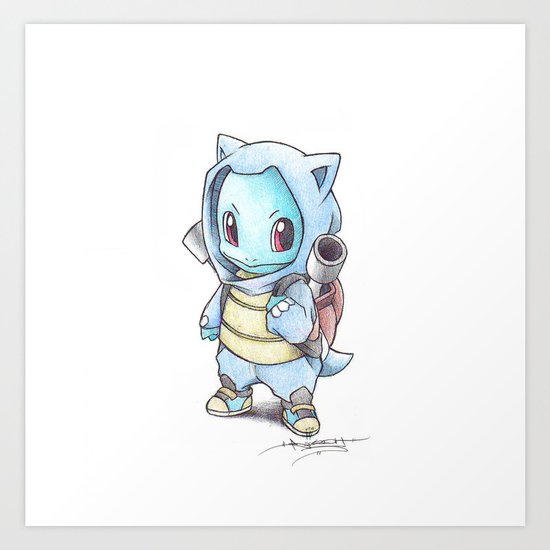 Blast from the... Future? Art Print