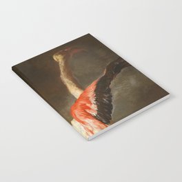 Flamingo by Pieter Boel Notebook