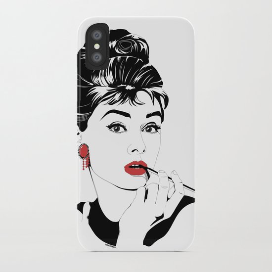 Audrey Hepburn iPhone Case