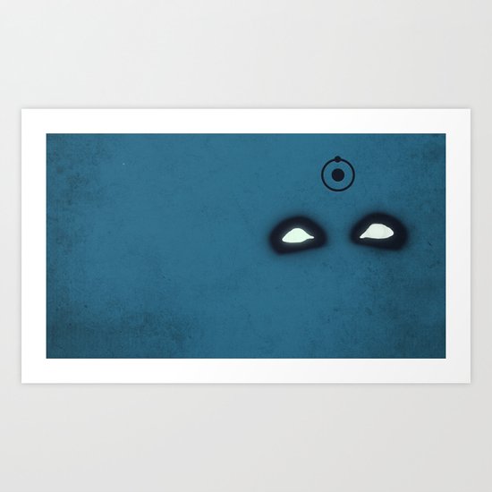 Dr. Manhattan Art Print