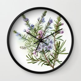 Rosemary  Wall Clock