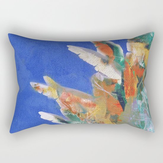 Ilha do Bananal (Bananal Island) Rectangular Pillow