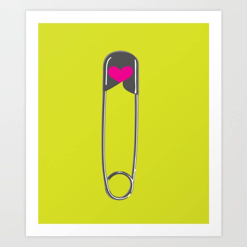 safety pin print