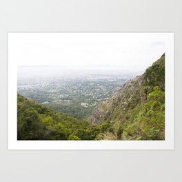 View from Table Mountain Art Print