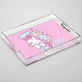 Unicorn Parfait Acrylic Tray