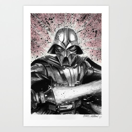 Darth Vader Art Print