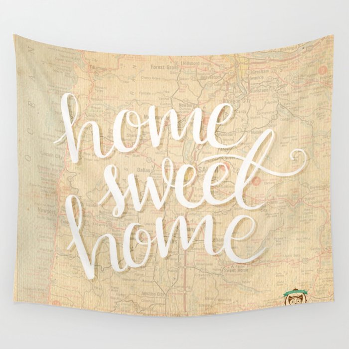 Home Sweet Home Wall Tapestry