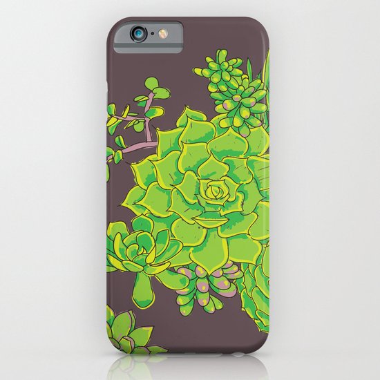 Succulent Pattern iPhone & iPod Case